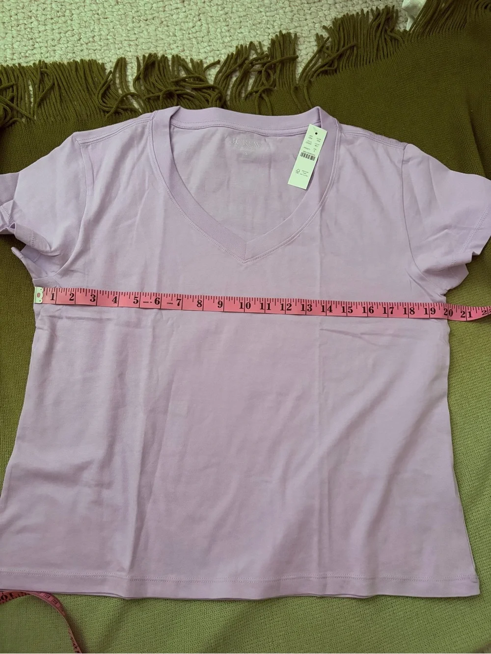 J Crew vintage jersey relaxed V-neck T-shirt